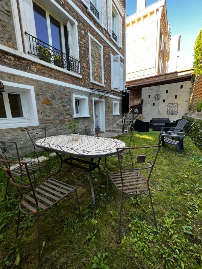 Superbe Appart Avec Jardin Prive Proche Paris Apartment Nogent-sur-Seine Exterior foto